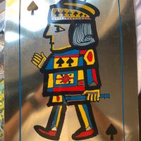 Litografia su lastra alluminio di Riccardo Manzi