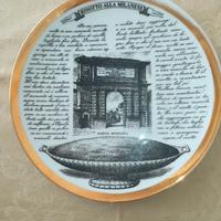 Piatto Fornasetti "Risotto alla milanese"
