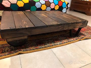 Tavolino da caffè - pallet francese vintage