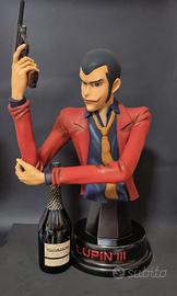 Busto Lupin III 66cm - Hand Painted - PLA/Resina -