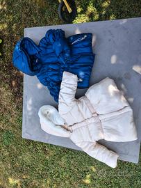 Piumini Bimba Inverno + Seggiolino Bici