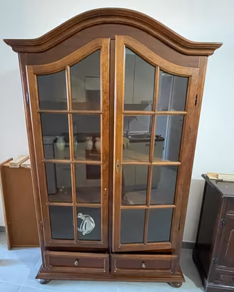Vetrinetta legno massello