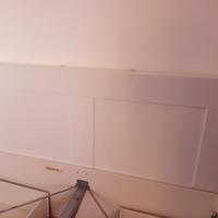 letto e testiera Ikea serie Brimnes 