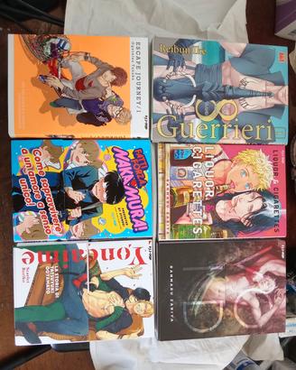 Vari manga BL ita