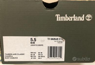 Taglie scarpe timberland in on sale cm