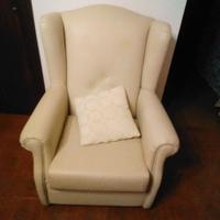 Poltrone in similpelle - coppia
