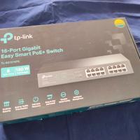TP-Link TL-SG1016PE – Switch 16 porte Gigabit PoE+