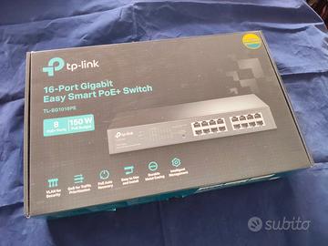 TP-Link TL-SG1016PE – Switch 16 porte Gigabit PoE+