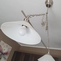 Lampadario doppio regolabile