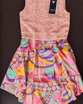 Guess abito elegante bimba 8 anni nuovo 