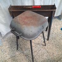2 barbecue portatili e smontabili