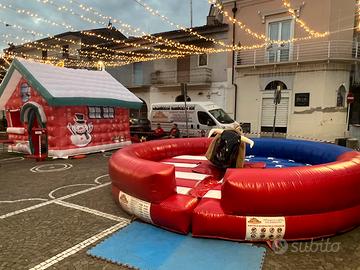 Noleggio toro meccanico e giochi gonfiabili