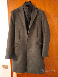 Cappotto lana cashmere uomo tg46