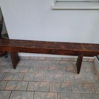 panchina in legno