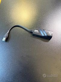 Adattatore di rete Ethernet LAN Gigabit - USB 3.0