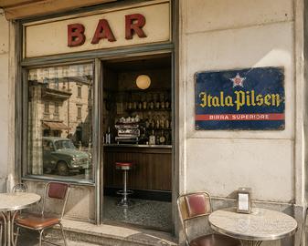 Insegna vintage Itala Pilsen