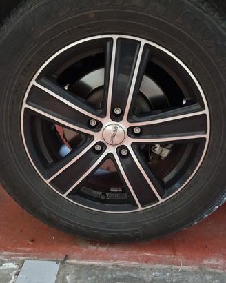 Set Completo 4 Cerchi 18" + Bulloni . 