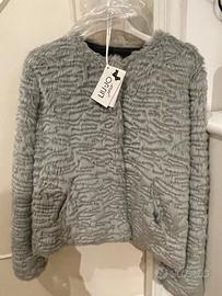 Ecopelliccia Liu Jo Junior Grigio Perla 14A