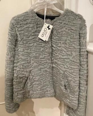 Ecopelliccia Liu Jo Junior Grigio Perla 14A