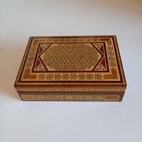 scatola vintage in legno