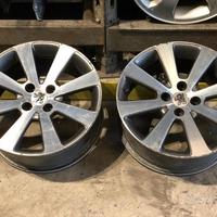 2 Cerchi in lega per Peugeot 17 pollici