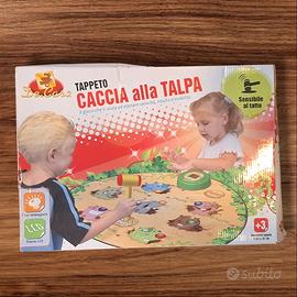 TAPPETO gioco CACCIA ALLA TALPA 