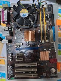  Scheda madre Asus P5KPL SE + CPU + Ram