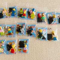 Lego Minifigures Simpson serie 1 e 2 complete