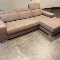 Divano Letto Angolare con Penisola