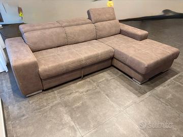 Divano Letto Angolare con Penisola