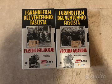 Lotto 2 VHS “I Grandi Film del Ventennio Fascista”