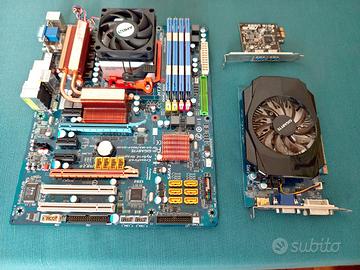 Scheda Madre, CPU AMD, 8GB RAM, Video Nvidia