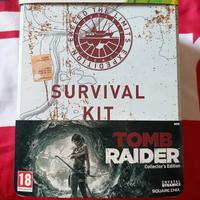 Tomb Raider survival kit come nuovo