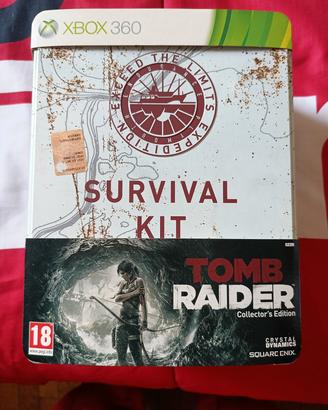 Tomb Raider survival kit come nuovo