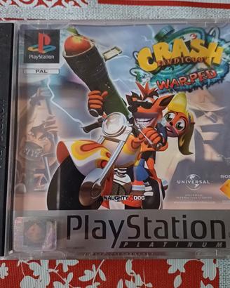 Lotto Crash Bandicoot 3 Warped 1° ed ps1 platinum