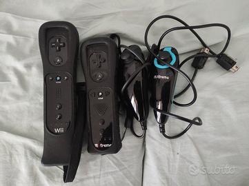 2 controller e 2 nunchuck neri Nintendo Wii