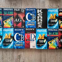 Videocassette CD VHS registrate