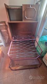 mobile con letto pieghevole a scomparsa