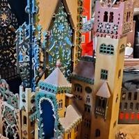 capitello antico, artigianale  a traforo 