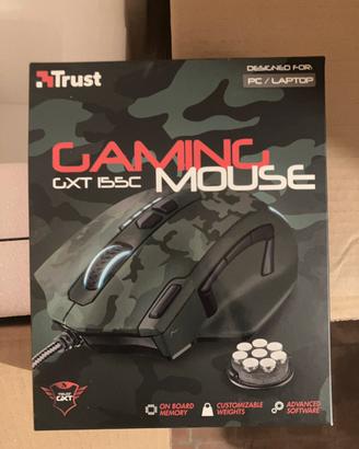 Trust GXT 155C Gaming Mouse - Green Camouflage