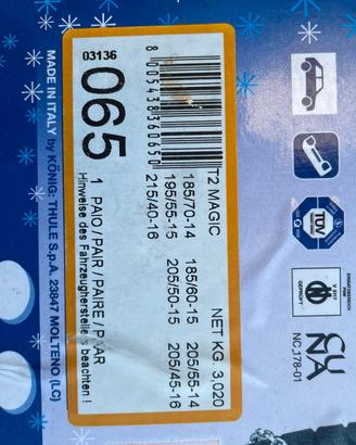 Catene da neve KÖNIG