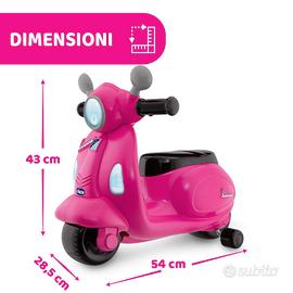 Vespa Chicco rosa per bambini