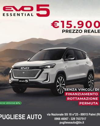 EVO 5 1.5 Turbo bi-fuel (In promozione fino al 31/
