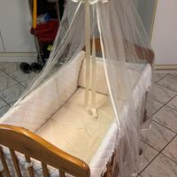 Lettino Culla Completo Dondolabile