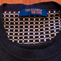 Maglioncino Trussardi Jeans girocollo grigio S