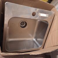 lavello acciaio inox grande