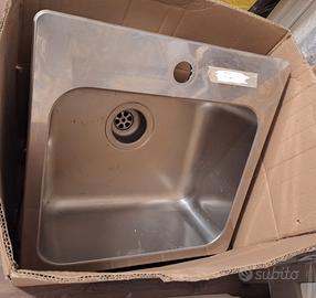 lavello acciaio inox grande