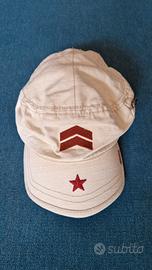 A. KURTZ Cappello Fritz Military Cap Desert Sand