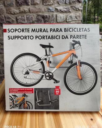supporto portabici da parete