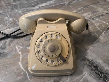 Telefono a disco AUSO SIEMENS bianco